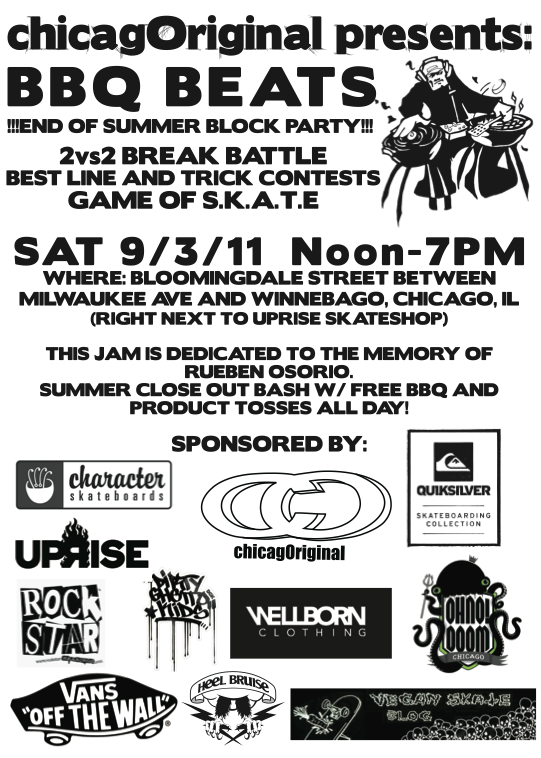 BBQ BEATS Flyer BBQ BEATS