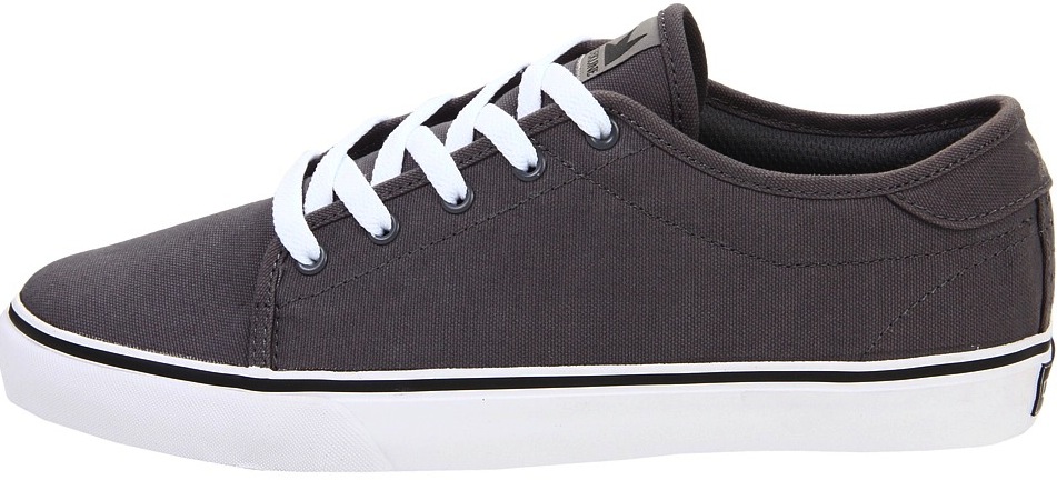 santa fe gray side Vegan Skateboard shoes from Dekline