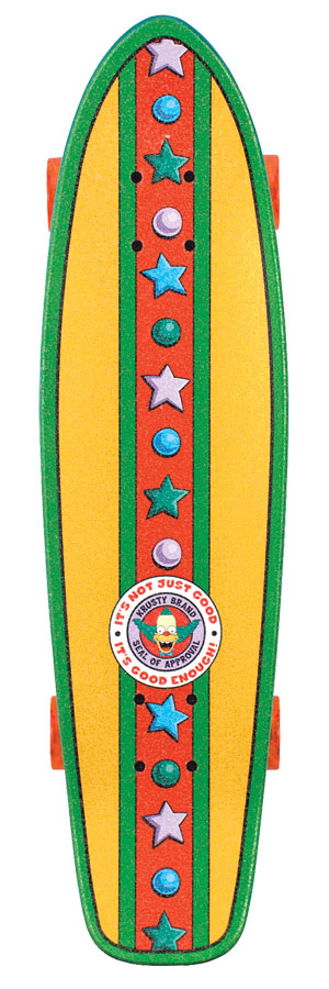 Santa Cruz Simpsons Skateboard Krusty Cruiser