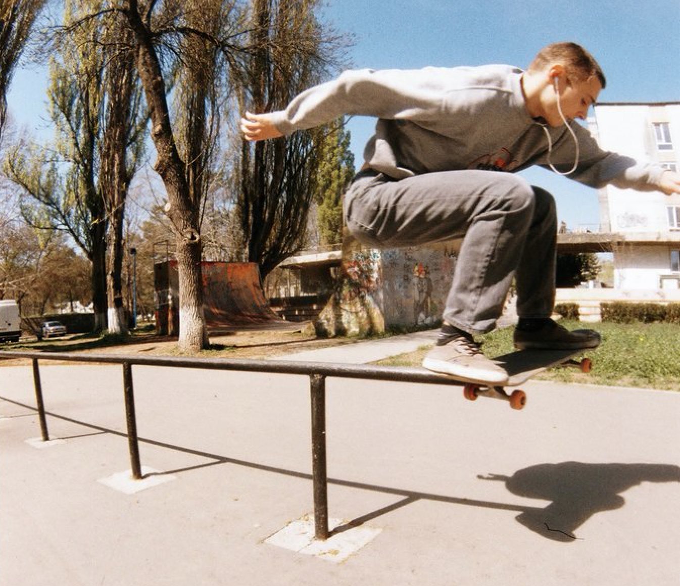 vegan skateboarder vegetable shredder  Misha Pishulin