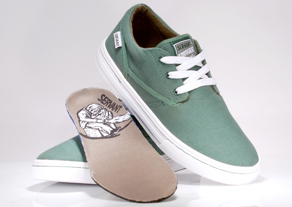 Servant Loiters Vegan Skateboard Shoes Canvas 