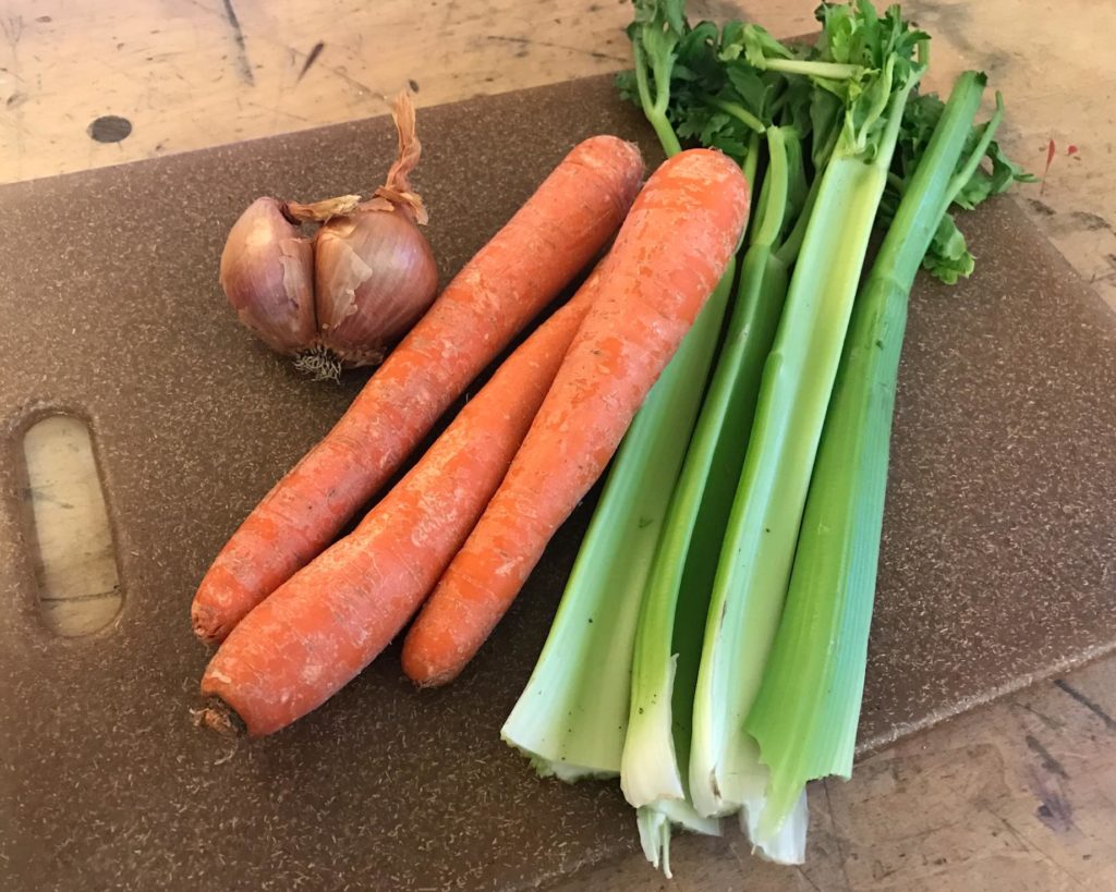 vegan matzo ball soup